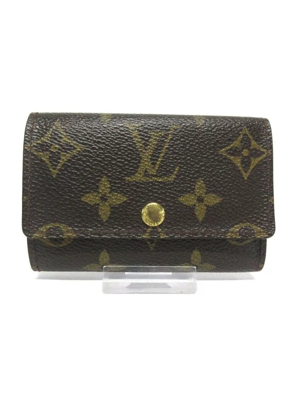 LOUIS VUITTON Multicles Armagnac Monogram Key Case 163-010425